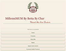 Tablet Screenshot of millennimum.net
